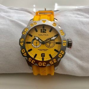 Men’s Yellow Nautica Watch